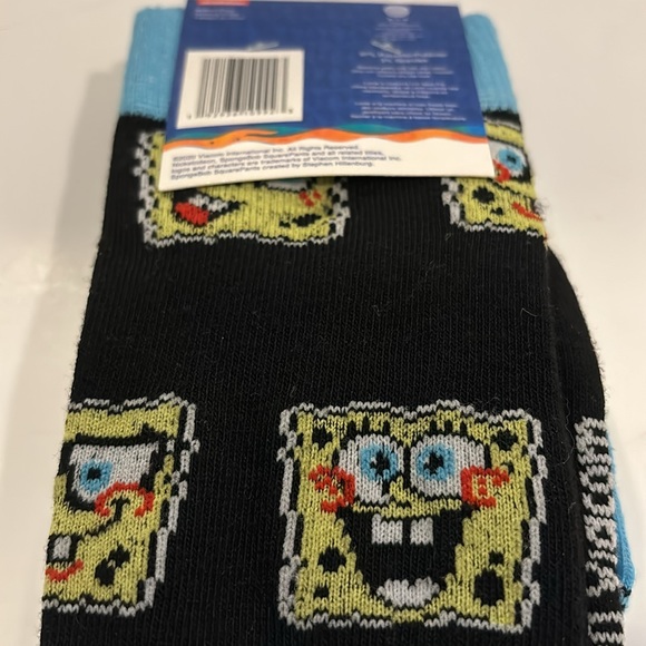 Sponge Bob Socks Men’s sz 6 - 12. Two pair. - Picture 9 of 9